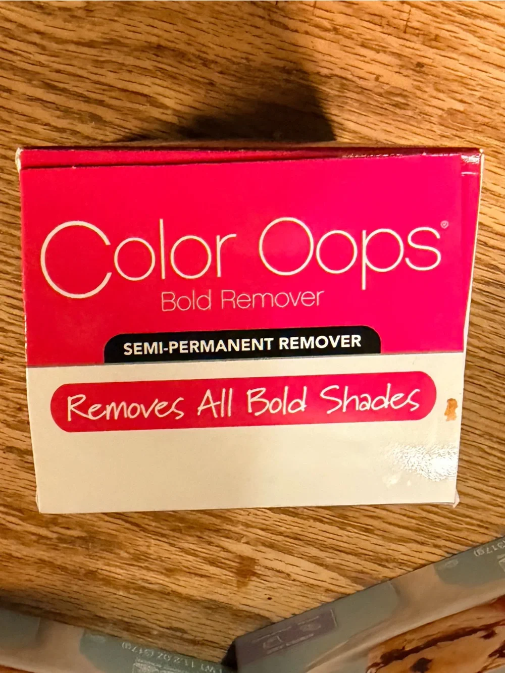 🔵BLUE DOTS $8 or 8/$20! COLOR OOPS! Bold Shade Hair Dye Remover, WORKS GREAT NWT